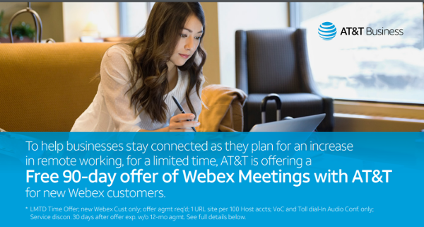 Cisco Webex Meetings with AT&T